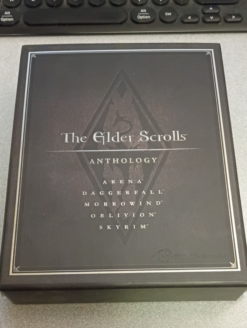 The Elder Scrolls Anthology - Black Collector's Edition Missing Maps And Key